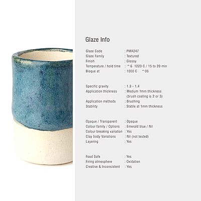 Sara Mid Fire Textured Blue PMA247