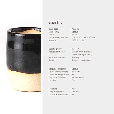 Sara Mid Fire Opaque Royal Black PMA525 Sara Mid Fire Opaque Royal Black PMA525