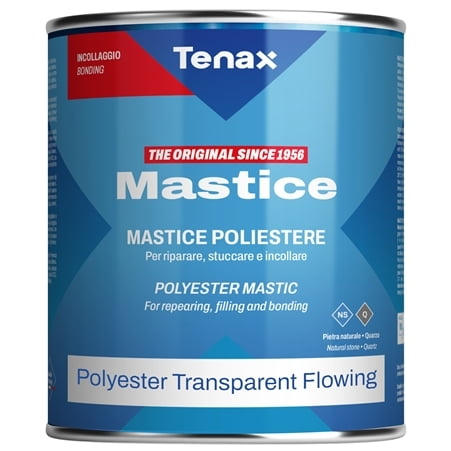 Tenax Polyester Flowing Adhesive - Transparent, 5 Gallons Tenax Polyester Flowing Adhesive - Transparent, 5 Gallons