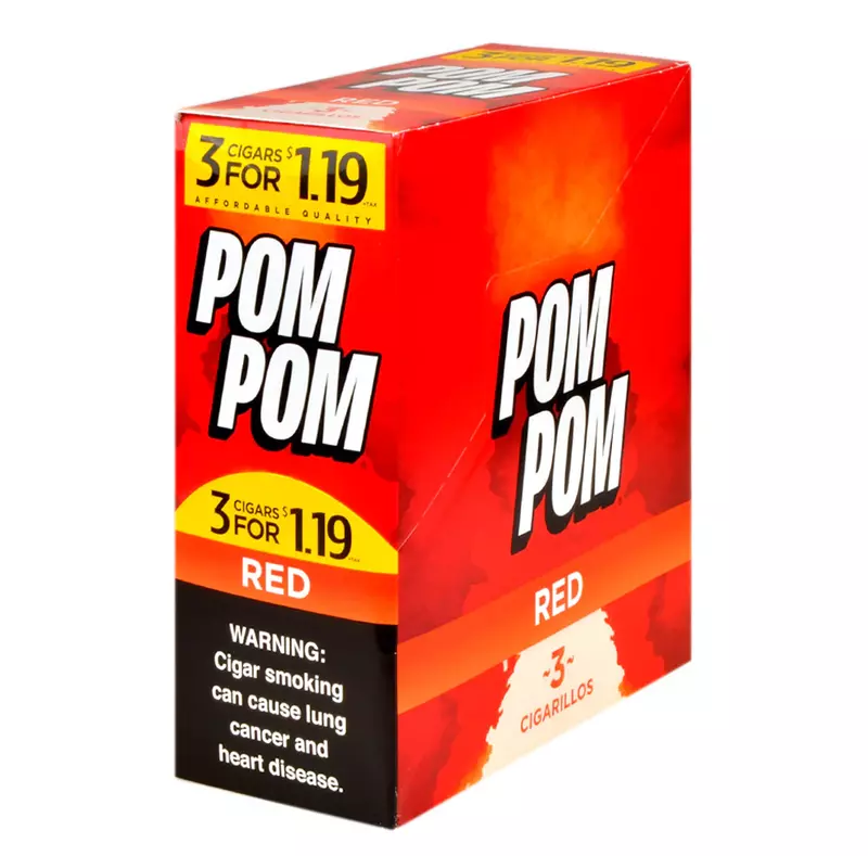 POMPOM RED $1.19