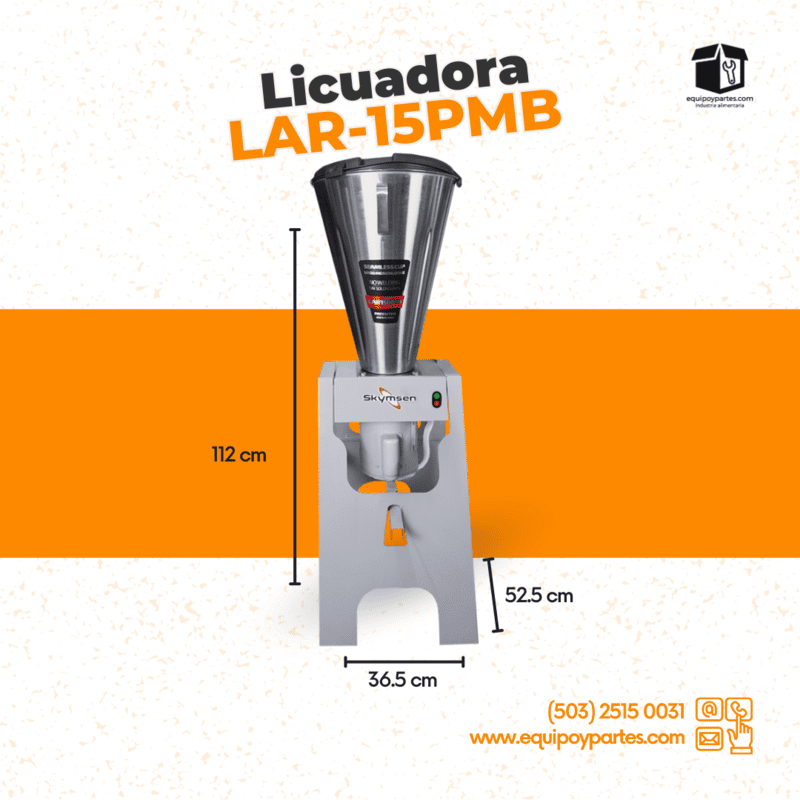 LAR-15PMB LICUADORA COMERCIAL LAR-15PMB LICUADORA COMERCIAL