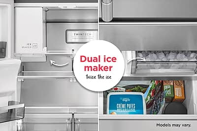 Frigidaire Professional 36" Stainless Counter Depth French Door Refrigerator with Exterior Water Dispenser