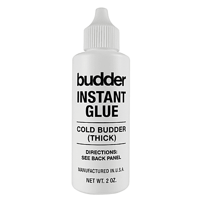 Budder Instant Glue, Cold Budder (THICK), 2 oz