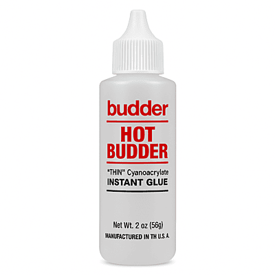Budder Instant Glue, Hot Budder (THIN), 2 oz