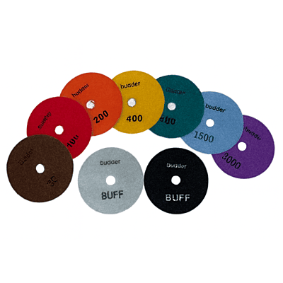 Budder Wet/Dry Pad - 4", 1500 grit