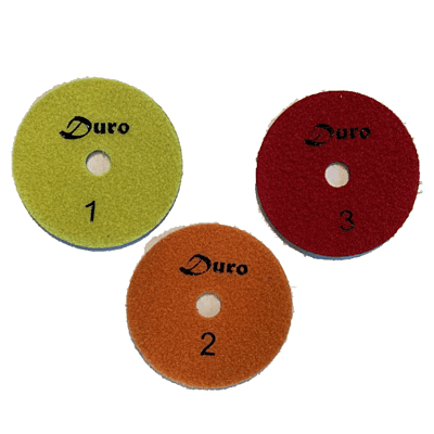 Hexagon 3 Step Dry Polishing Pad - Step 2