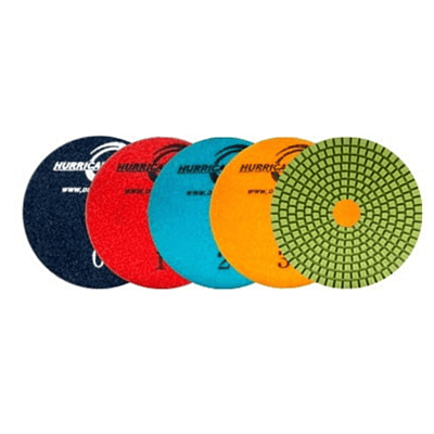 Hurricane 3 Step Wet Polishing Pad - Step 1