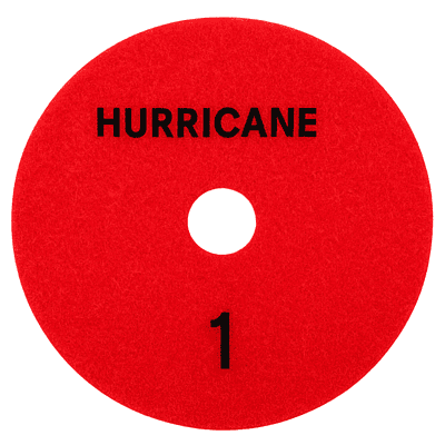 Hurricane ES White 3 Step Wet Polishing Pad - Step 1 Hurricane ES White 3 Step Wet Polishing Pad - Step 1