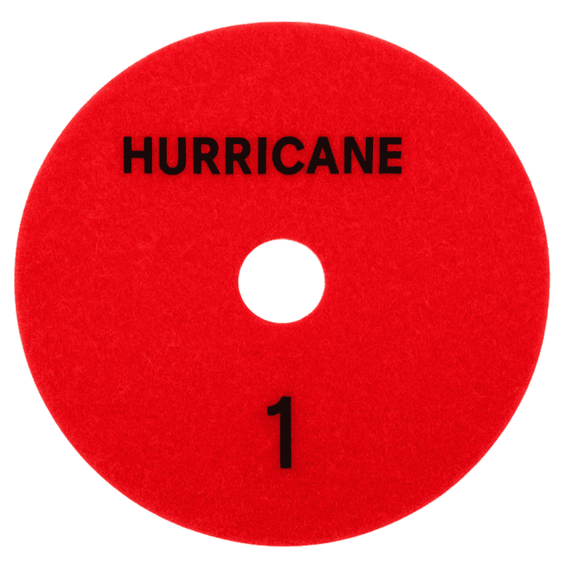 Hurricane ES White 3 Step Wet Polishing Pad - Step 1 Hurricane ES White 3 Step Wet Polishing Pad - Step 1