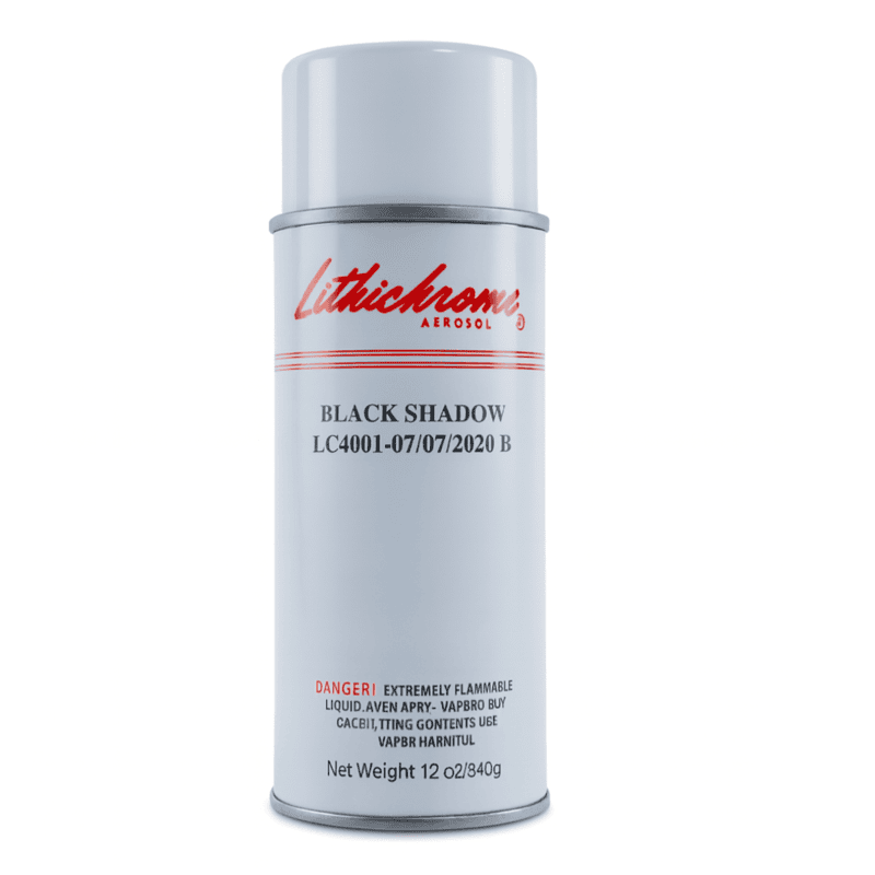 Lithichrome Aerosol Stone Paint - Black Shadow, 12 oz Lithichrome Aerosol Stone Paint - Black Shadow, 12 oz