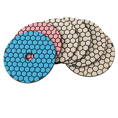 DT Dry Polishing Pad - 4", 1500 grit