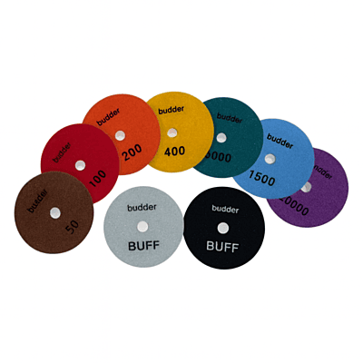 Budder Wet/Dry Pad - 4", 800 grit Budder Wet/Dry Pad - 4", 800 grit