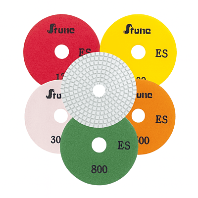 Stone Wet Polishing Pad - 4", 800 grit (Engineered Stone) Stone Wet Polishing Pad - 4", 800 grit (Engineered Stone)