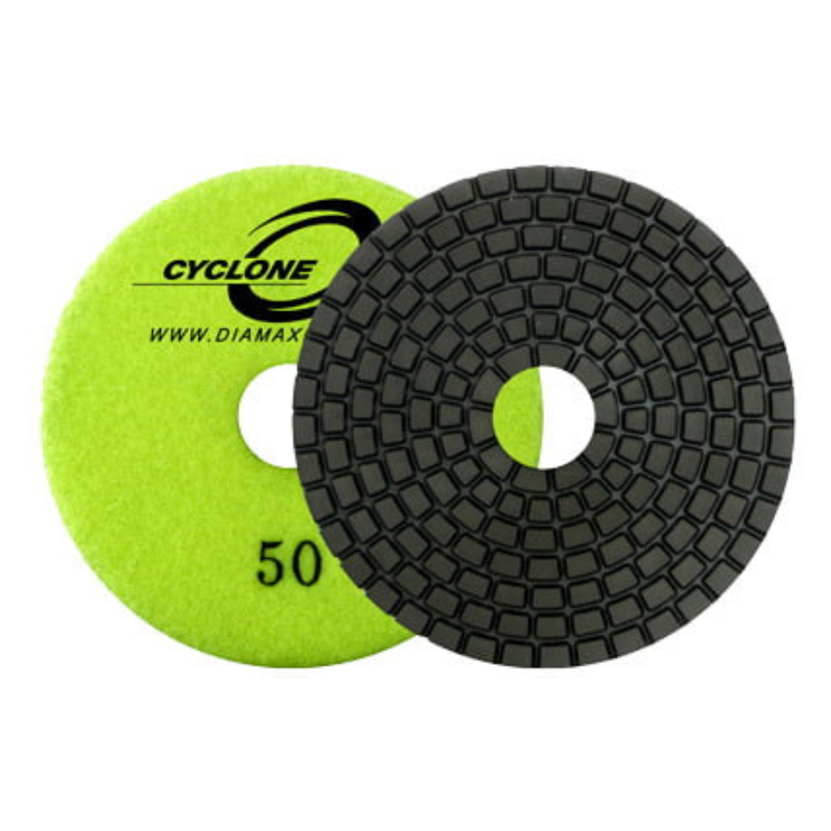 Cyclone Wet Pad S Series - 4", 50 grit
