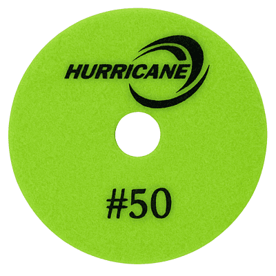 Hurricane Wet Pad - 4", 50 grit