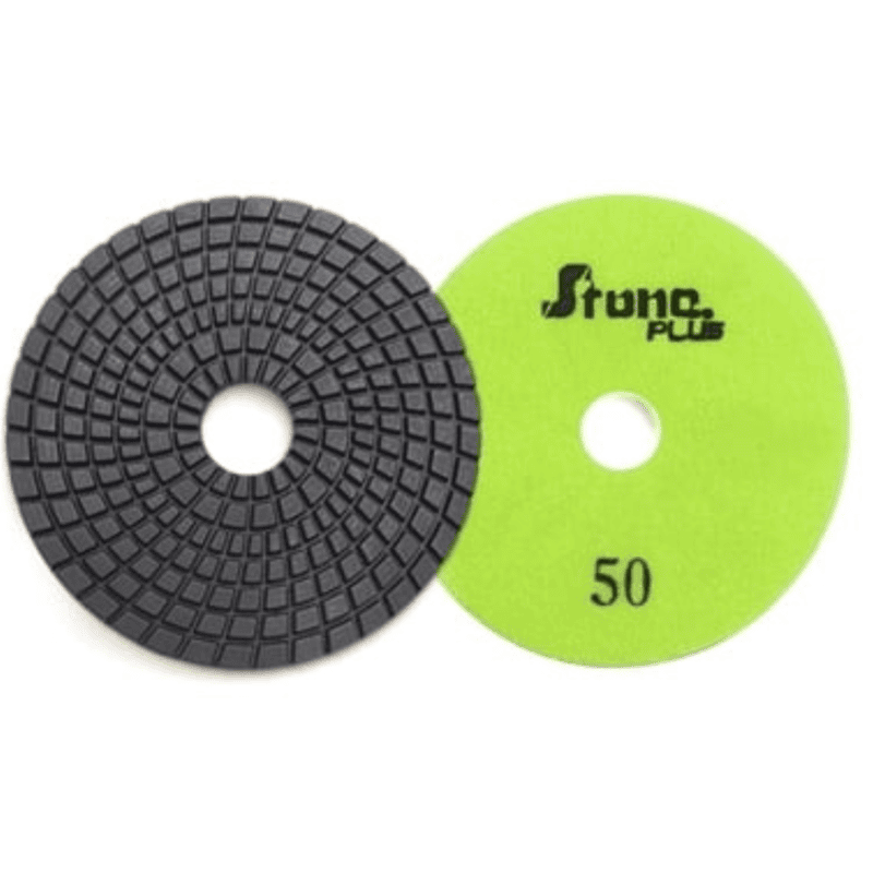 Stone Plus Wet Polishing Pad - 4", 100 grit Stone Plus Wet Polishing Pad - 4", 100 grit