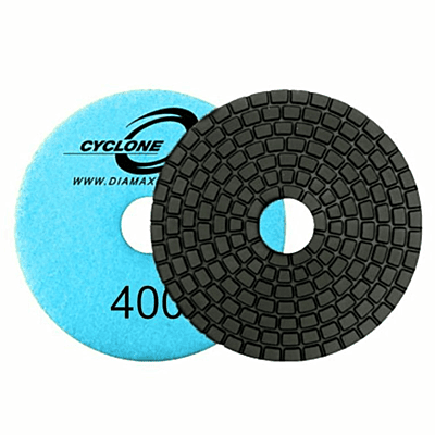 Cyclone Wet Pad S Series - 4", 400 grit