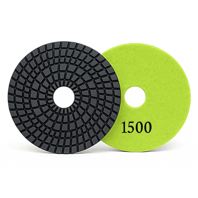 Stone Plus Wet Polishing Pad - 4", 1500 grit
