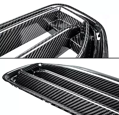 BMW G87 M2 Alpha-N Style Dry Carbon Fiber Front Grille (2023-2024)