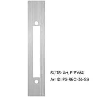 LOCKTON S/Steel SCAR PLATE (RECTANGLE 377 x 70mm)