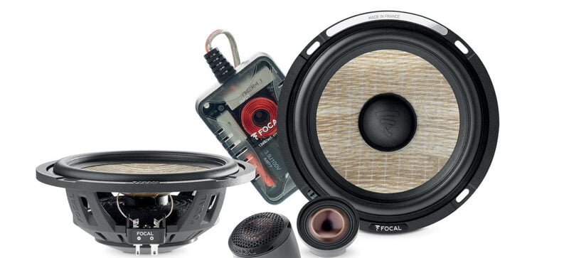 Focal 6.5" Component Speakers Set View