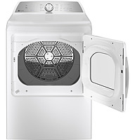 GE Profile™ PTD60GBSRWS ENERGY STAR® 7.4 cu. ft. Capacity aluminized alloy drum Gas Dryer