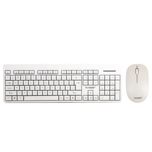 Power X wireless combo chocolite-1000 white