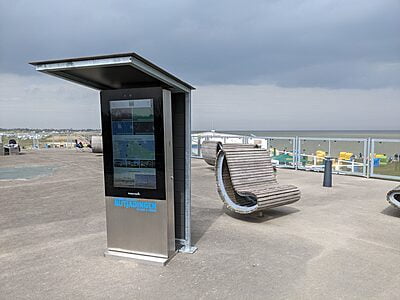 destination.kiosk 49-Zoll OUTDOOR