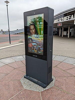 destination.kiosk 55-Zoll Dual OUTDOOR destination.kiosk 55-Zoll Dual OUTDOOR