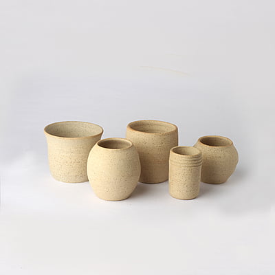 Sara High Fire Clay Stoneware Sandal - P Sara High Fire Clay Stoneware Sandal - P