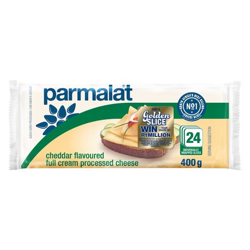 Parmalat Sliced Processed Cheddar Cheese 400g Parmalat Sliced Processed Cheddar Cheese 400g