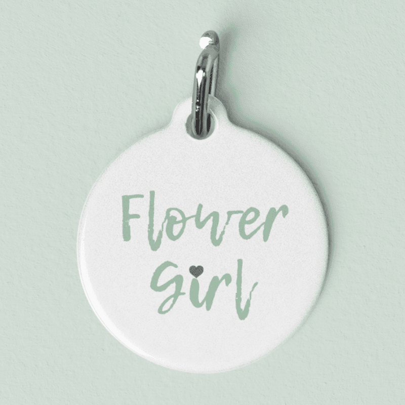 Wedding Party Pet Tags