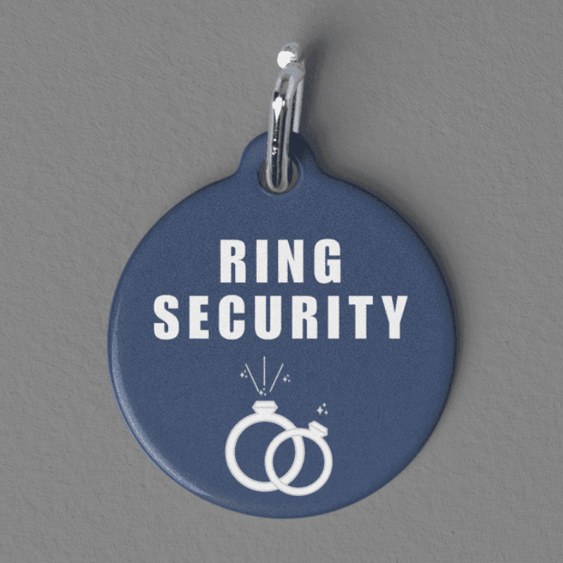 Wedding Party Pet Tags