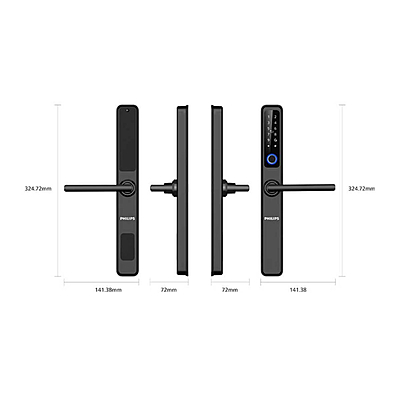 Philips DDL-608-5HWS Smart Lock