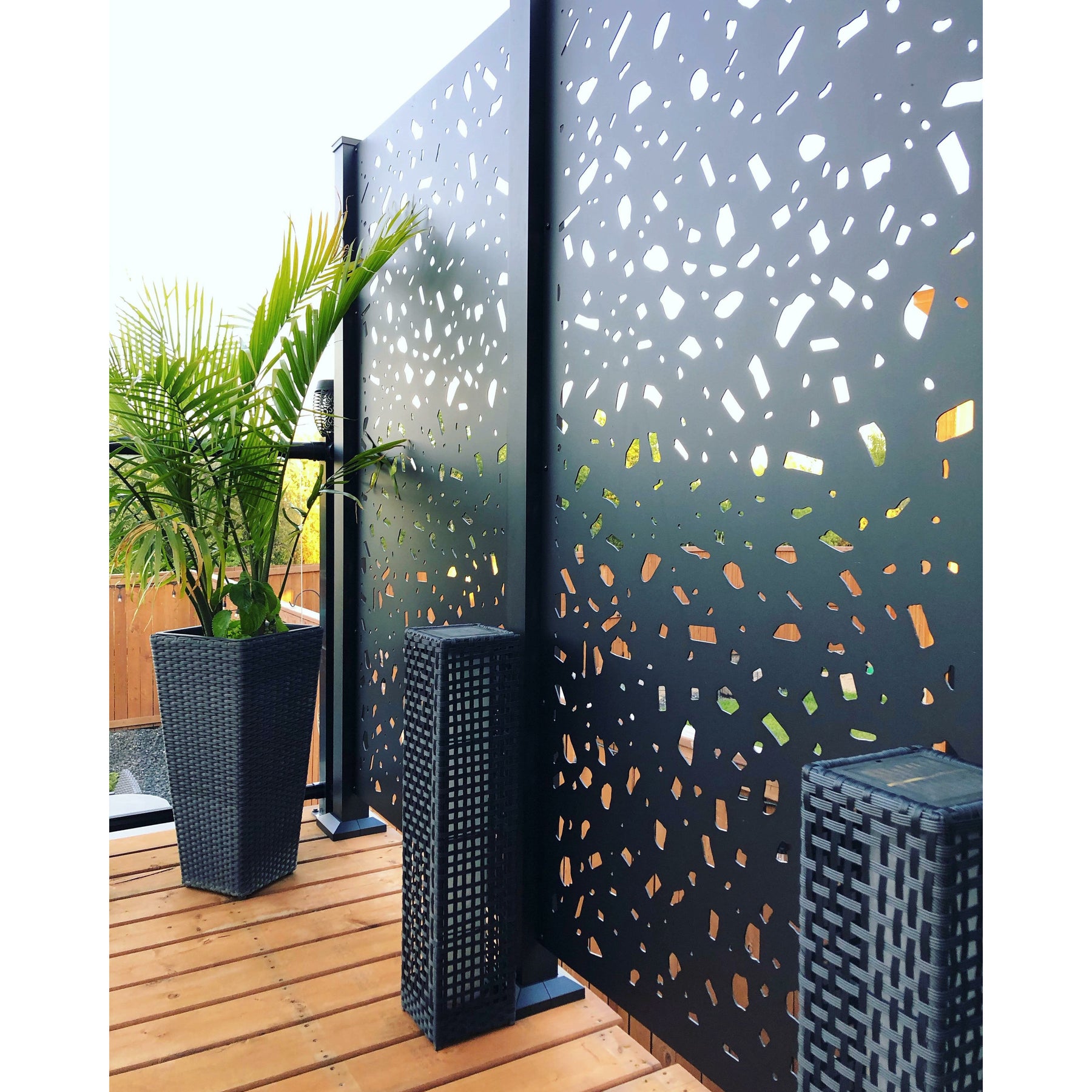 River Rock Privacy Screen 36"x68"