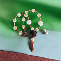 EBELE NECKLACE AND EARRINGS