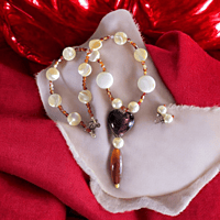 EBELE NECKLACE AND EARRINGS