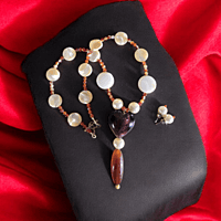 EBELE NECKLACE AND EARRINGS