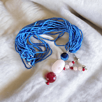 BAMPE NECKLACE RED