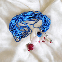 BAMPE NECKLACE RED