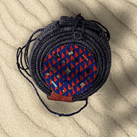 ROUND STRAW BAGS