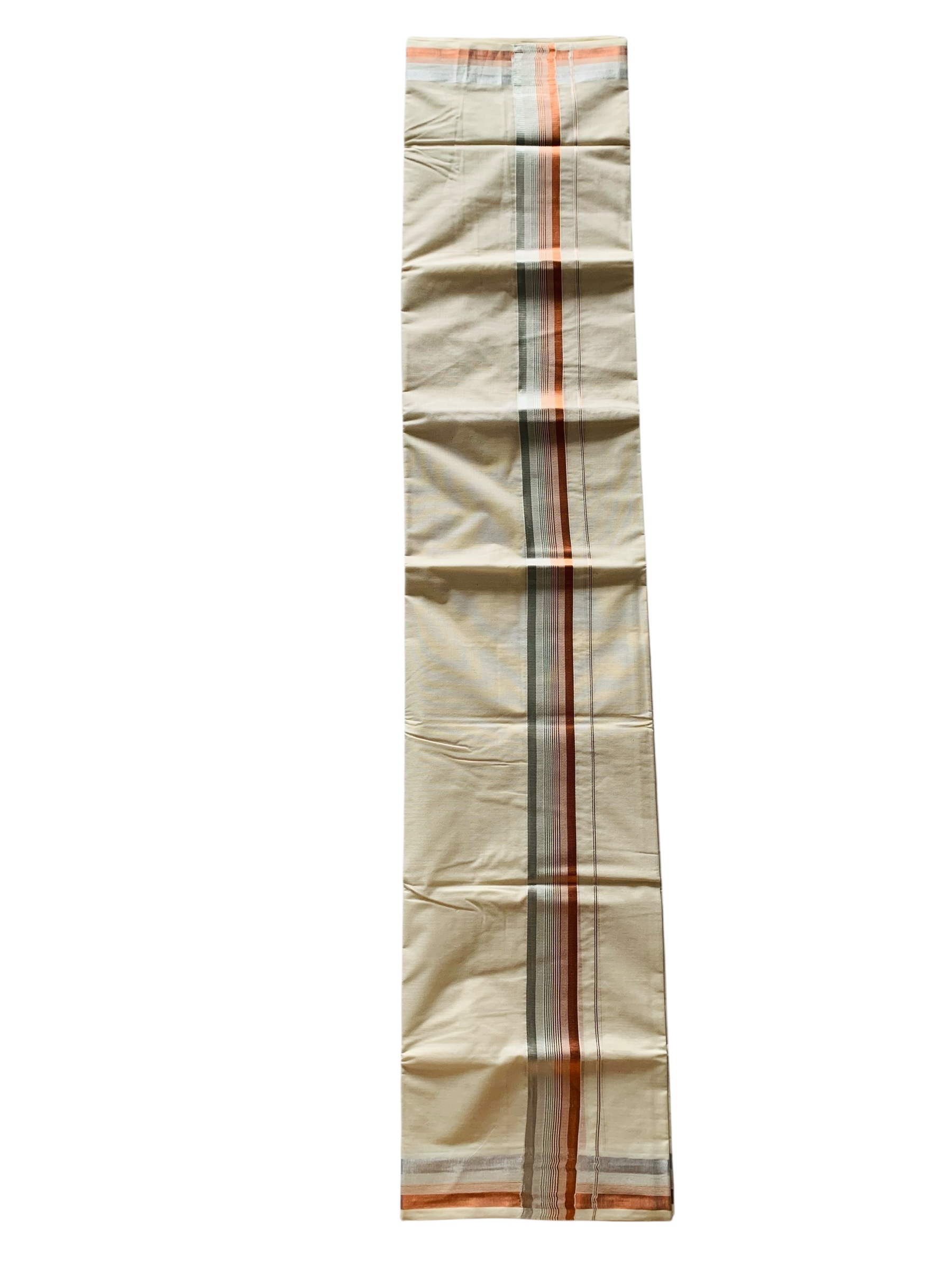Men's Kuthampully Cotton Kerala Kasavu Mundu - Men's Kasavu Dhoti KTM-880