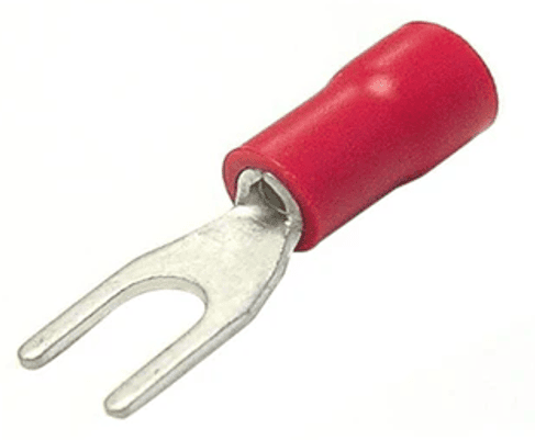Insulated U Type 1.5 mm x 4.3 (Fork shaped 1.25x4) Insulated U Type 1.5 mm x 4.3 (Fork shaped 1.25x4)