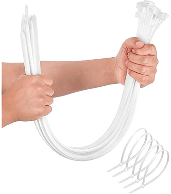 Cable Tie 600 mm x 9 mm White