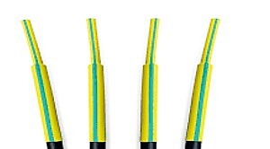 Heat Shrink Sleeve 2.5 mm Y/G