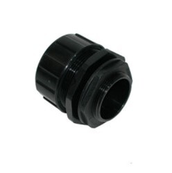 PVC Flexible Adapter 20 mm Black