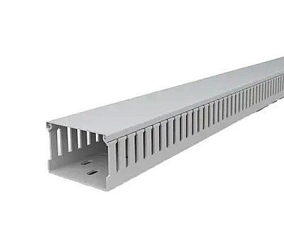 PVC Panel Trunking 50 x 50 x  2 Mtrs Length, Grey