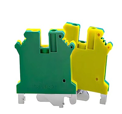 Rail Mounting Connector 2.5 mm Y/G