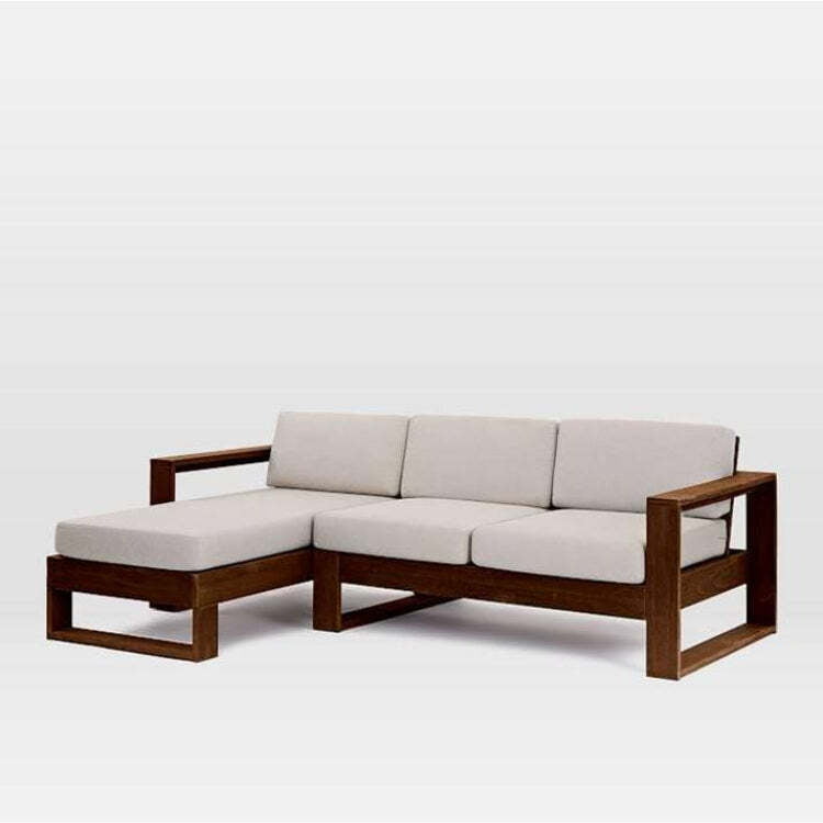 Linea Solid Wood Sectional Sofa Linea Solid Wood Sectional Sofa
