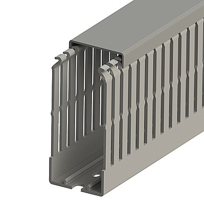 PVC Panel Trunking 60 x 25 x  2 Mtrs Length, Grey